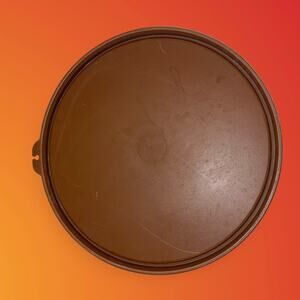 Tupperware 1702 Replacement Lid Seal Only 7.5" Round Brown Vintage Made in USA